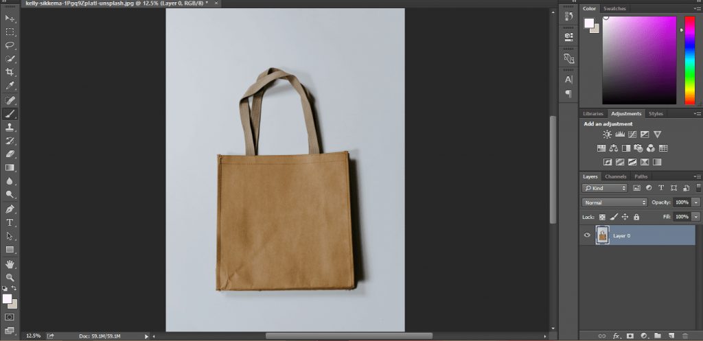 How to change background color in photoshop 26