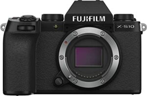 Fujifilm X-S10 camera for photography