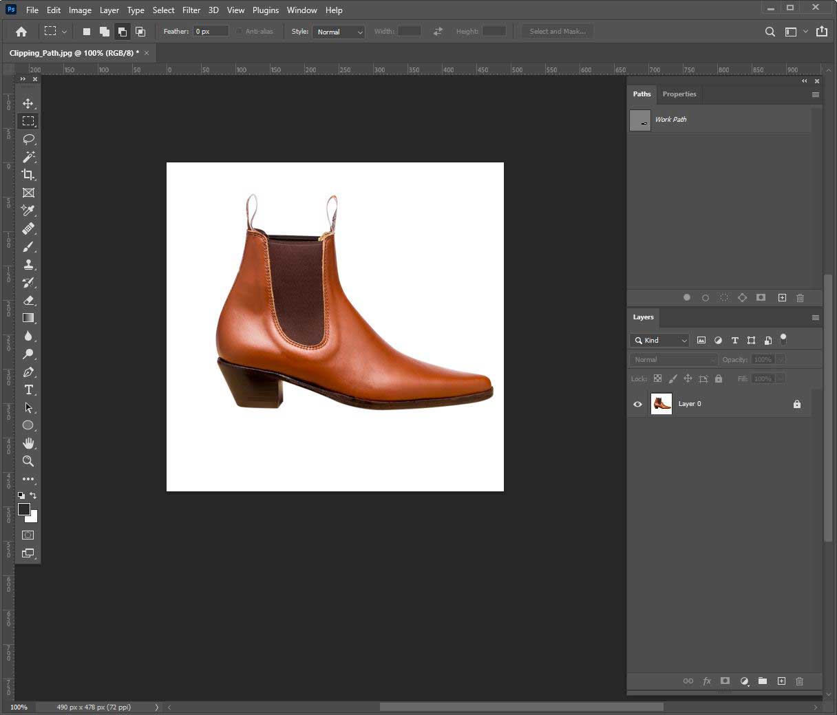 clipping path in photoshop