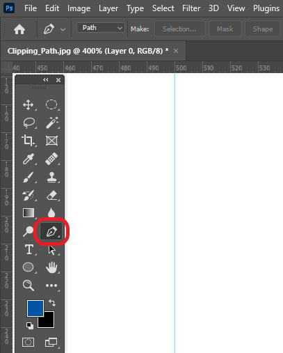 how to make clipping path in photoshop