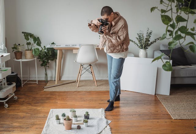 flat lay photography ideas