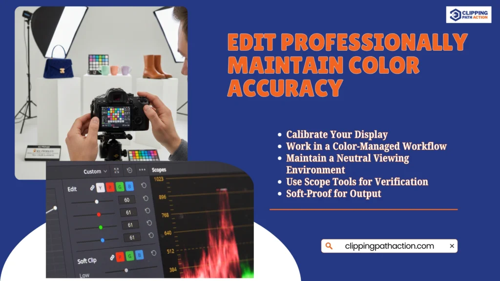 10 Best Product Photography Tips For E-commerce Success Professionally & Maintain Color Accuracy of photography