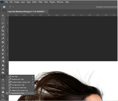How to Remove the White Background in Photoshop Drag points