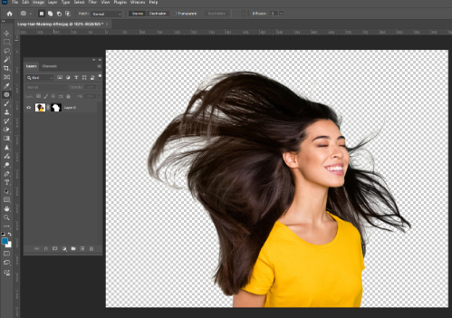 How to Remove the White Background in Photoshop Layerspanel