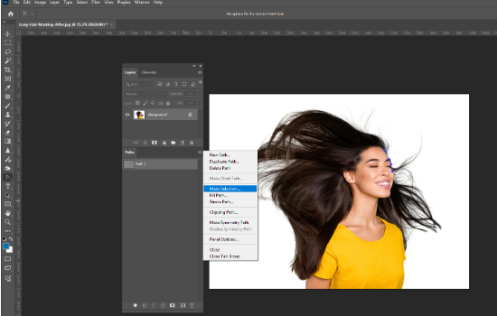 How to Remove the White Background in Photoshop ctrlclick