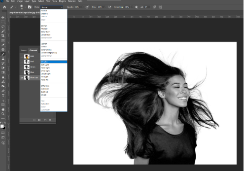 How to Remove the White Background in Photoshop mode to overlay